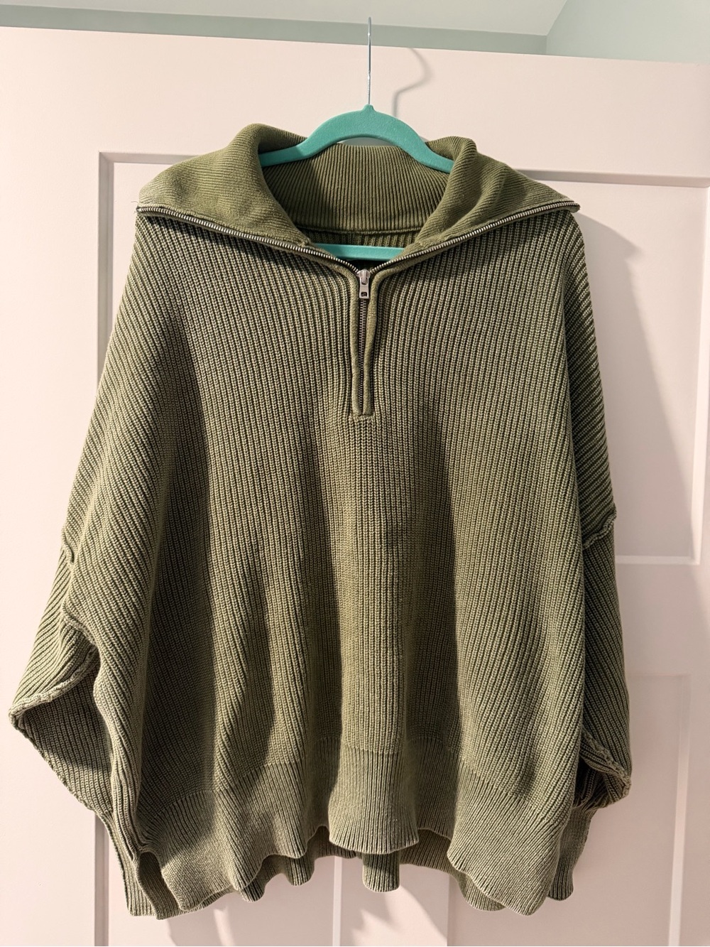 Aerie Beyond Quarter Zip sweater Size XL